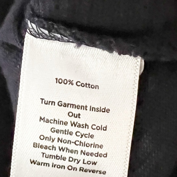 TALBOTS NEW ENGLAND STAMP TEE NAVY SIZE P - Picture 6 of 11